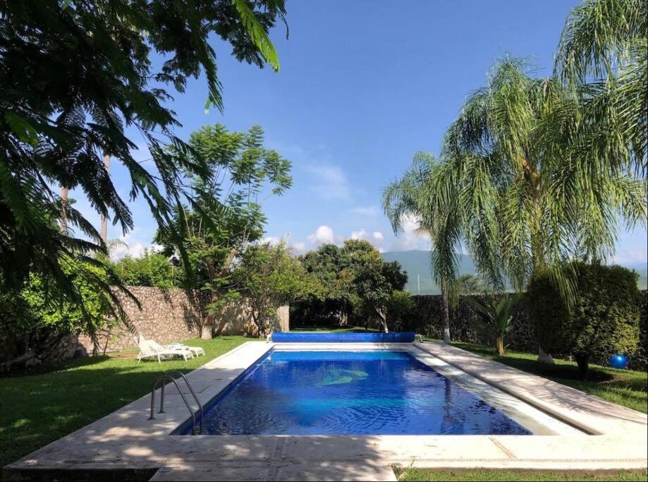 Agradable Casa Rural Con Piscina Privada Yautepec Exterior foto