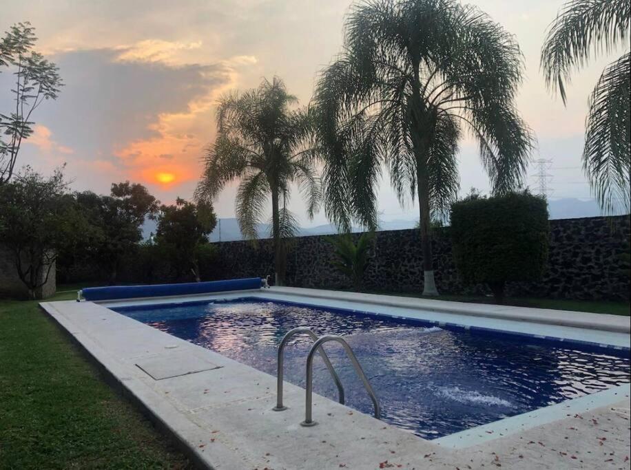 Agradable Casa Rural Con Piscina Privada Yautepec Exterior foto